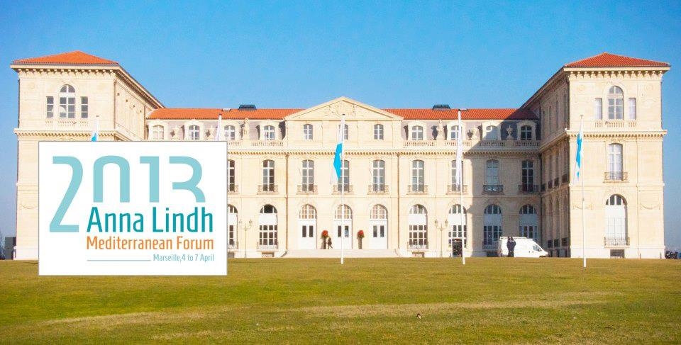 Youth for Peace at Anna Lindh Forum: 5 events – April 2013 – Palais du Pharo, Marseille