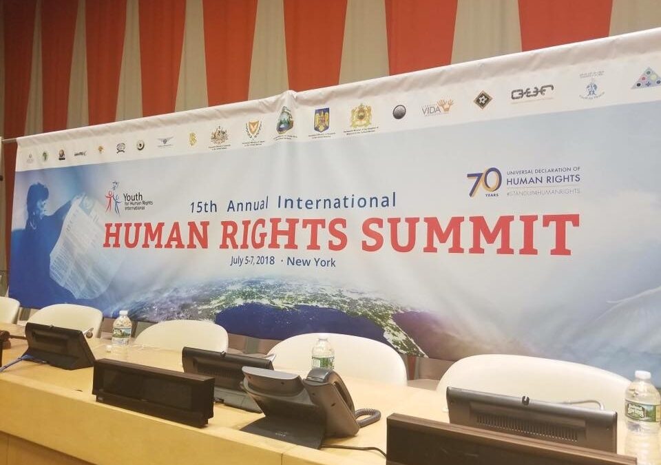 Youth for Peace &Dialogue between Cultures co-sponsor The international human rights summit